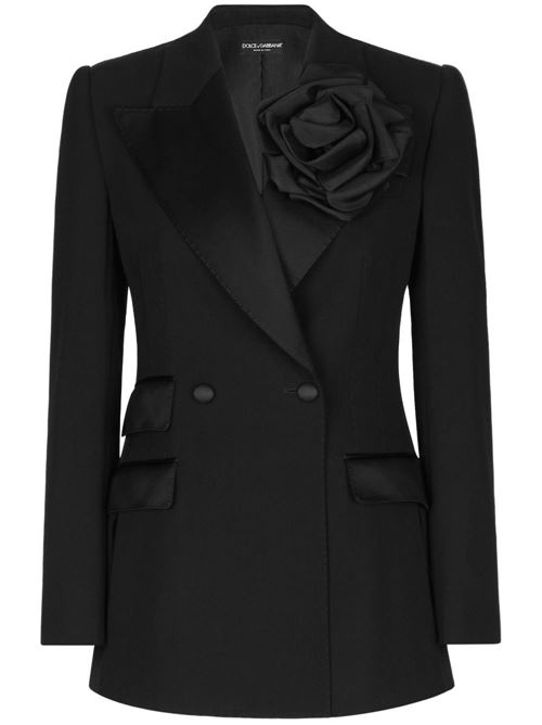 Double-breasted jacket in wool blend DOLCE & GABBANA | F29LMTFUBGBN0000